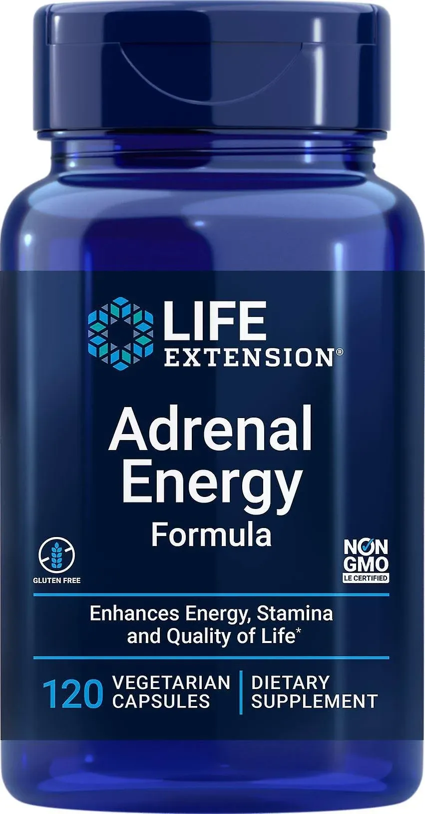 Life Extension Adrenal Energy Formula, 120 capsules