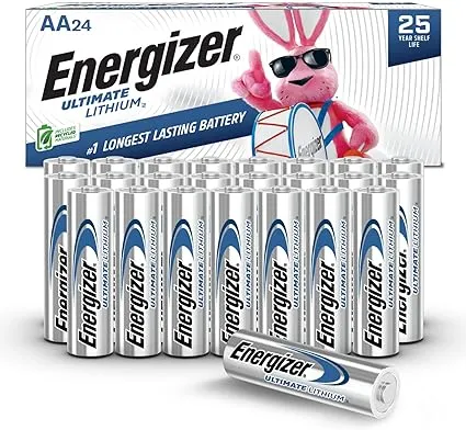 AA Energizer Ultimate Lithium Batteries