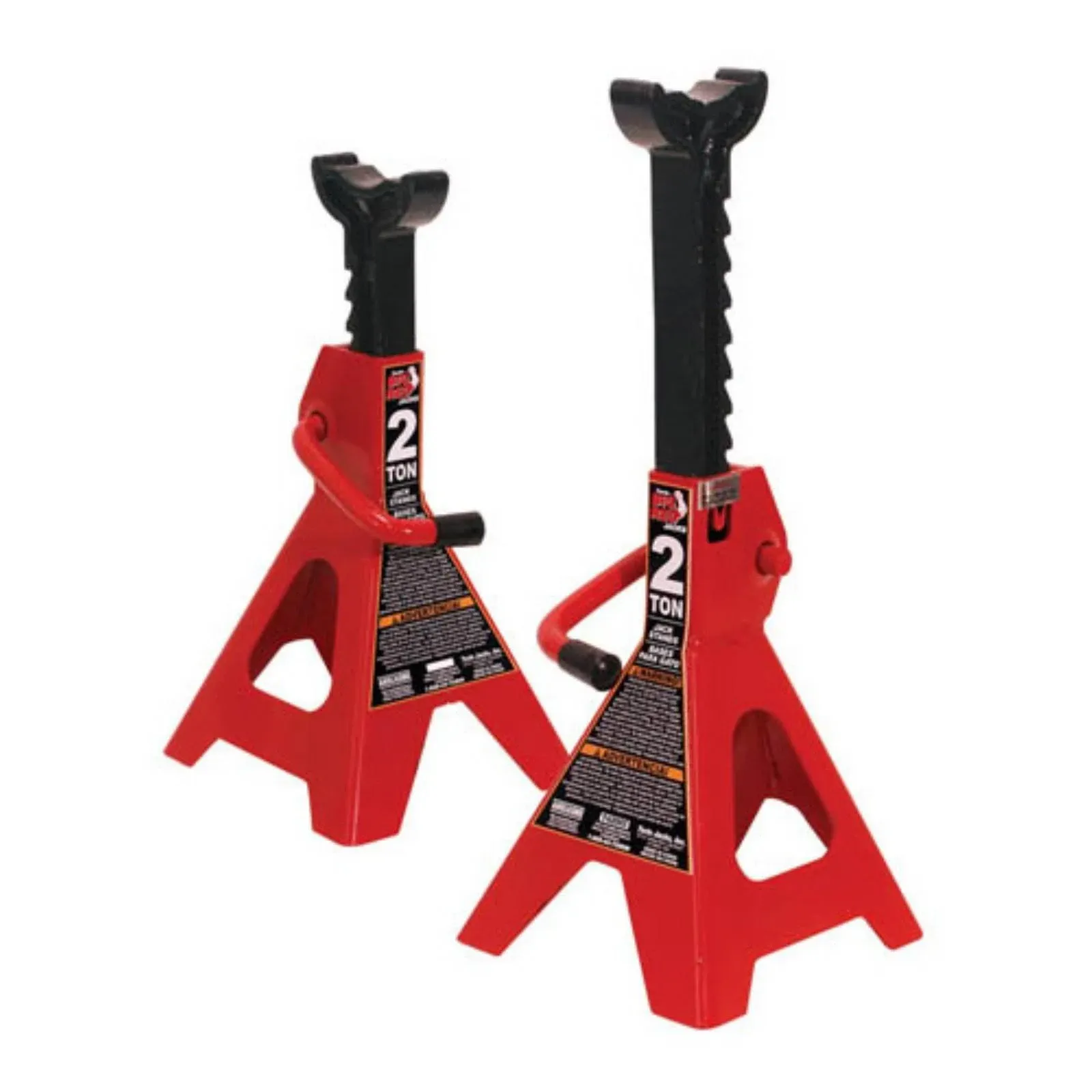 Big Red Jack Stands, 2 Ton / Steel / Red AT42002R