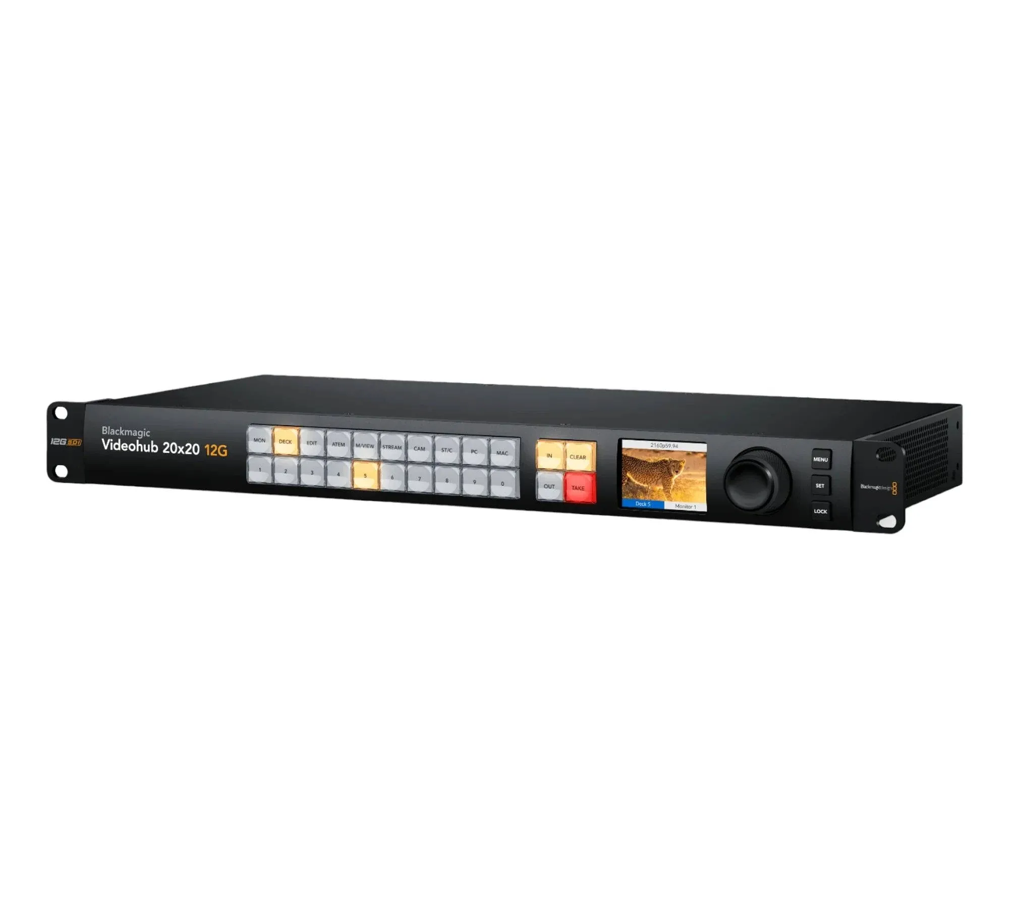 Blackmagic Design Videohub 20x20 12G Zero Latency Video Router