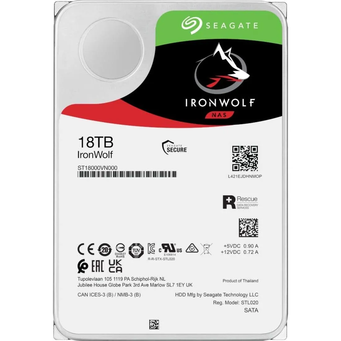 Hard Drive Seagate IronWolf