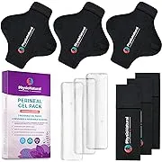 Reusable Perineal Ice Packs with Washable Sleeves – for Hemorrhoids, Postpartum Vaginal Pain, and Groin Discomfort