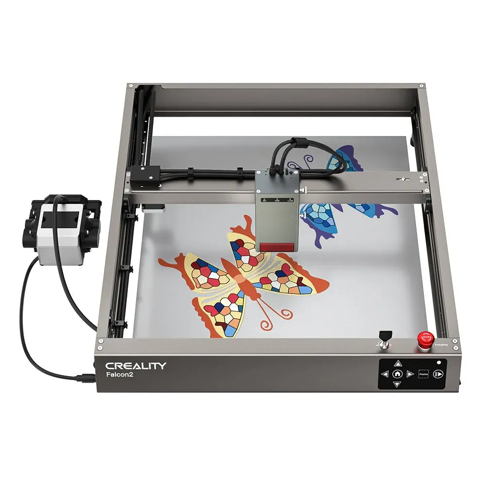 Creality Laser Engraver 240W, High Power Falcon2 Laser Engraving Machine, 40W Output DIY Laser Cutter and Engraver Machine for Metal and Wood, Paper, Acrylic, Glass, Leather