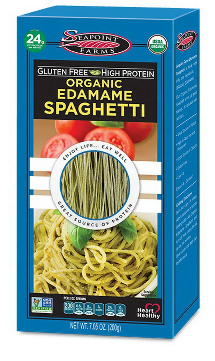 Sea Point Farms Organic Edamame Spaghetti, 7.05 Ounce -- 12 per case.