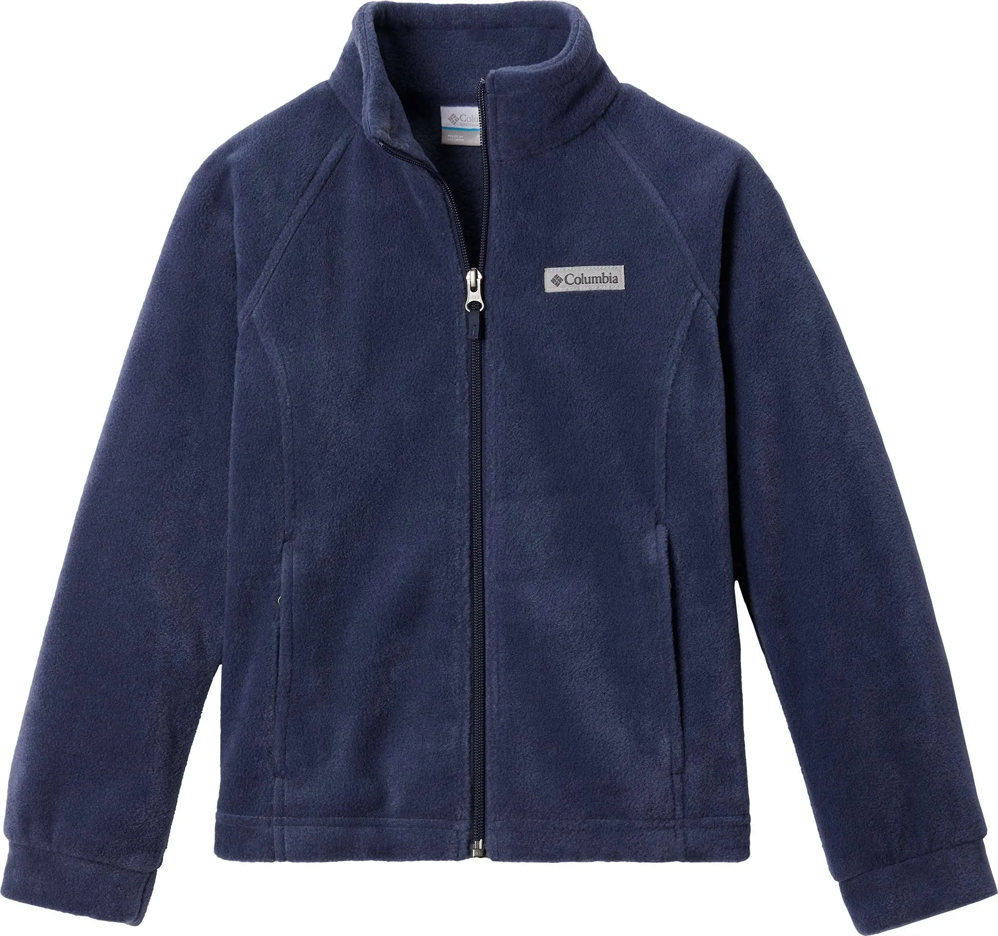 Columbia Girls' Benton Springs Fleece Jacket, XS, Nocturnal