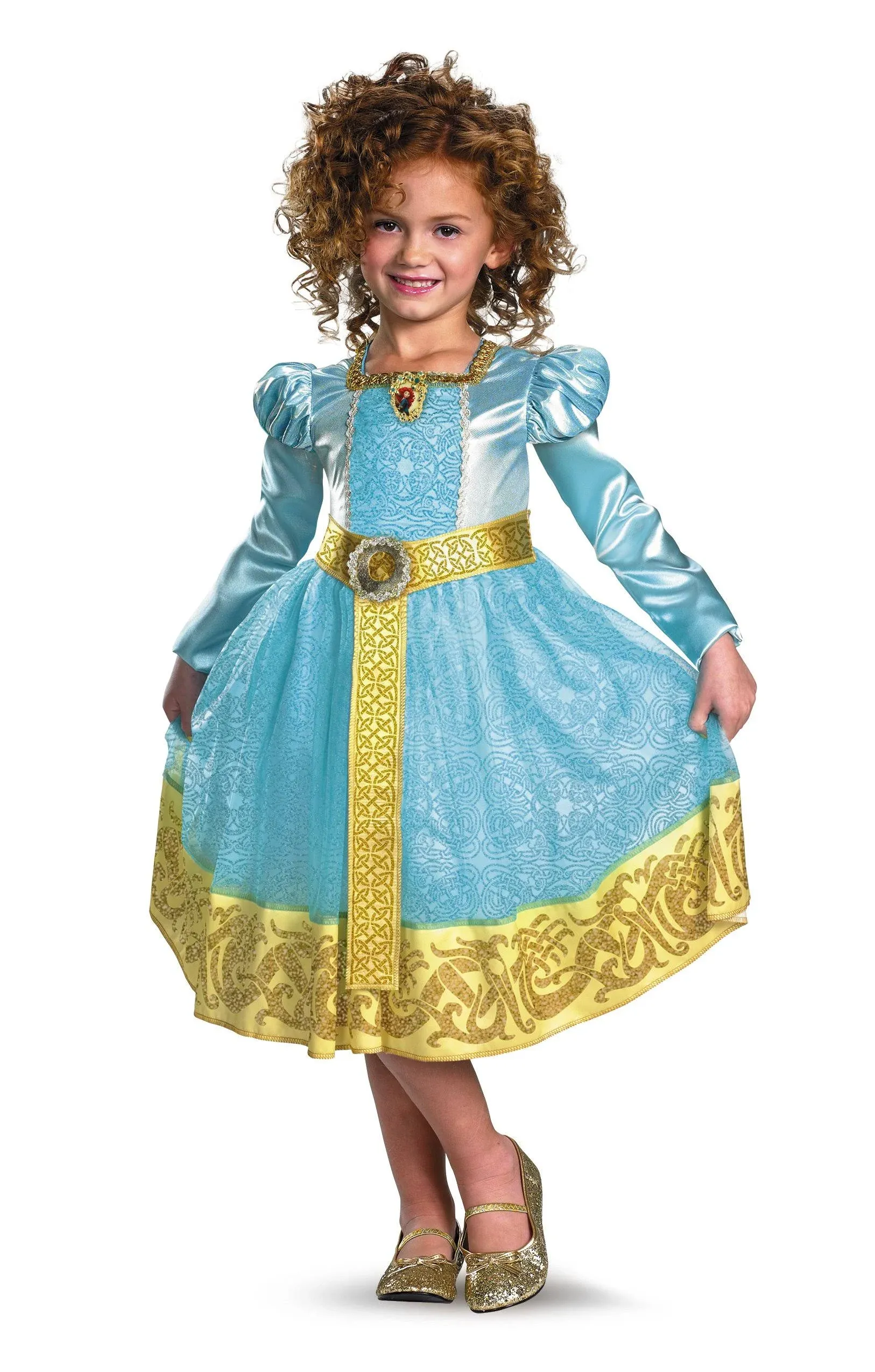 Deluxe Merida Princess Costume (Size Medium  7/8)