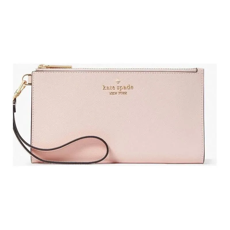 Kate Spade Madison Double Zip Wristlet Clutch, Color: Meringue BRAND NEW!