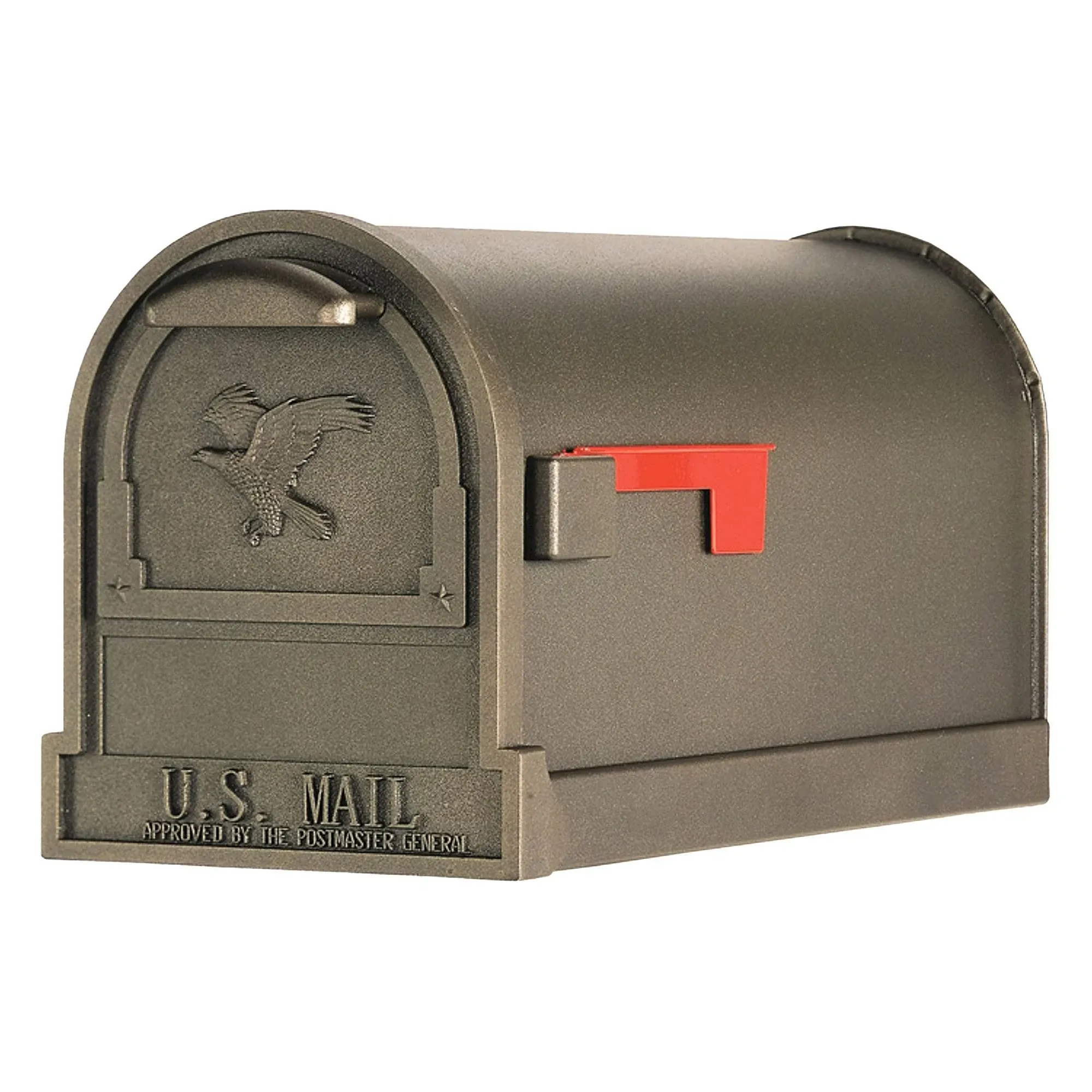 Gibraltar Mailboxes AR15T0EC Arlington Large Capacity Galvanized Steel Mailboxes, Textured Bronze