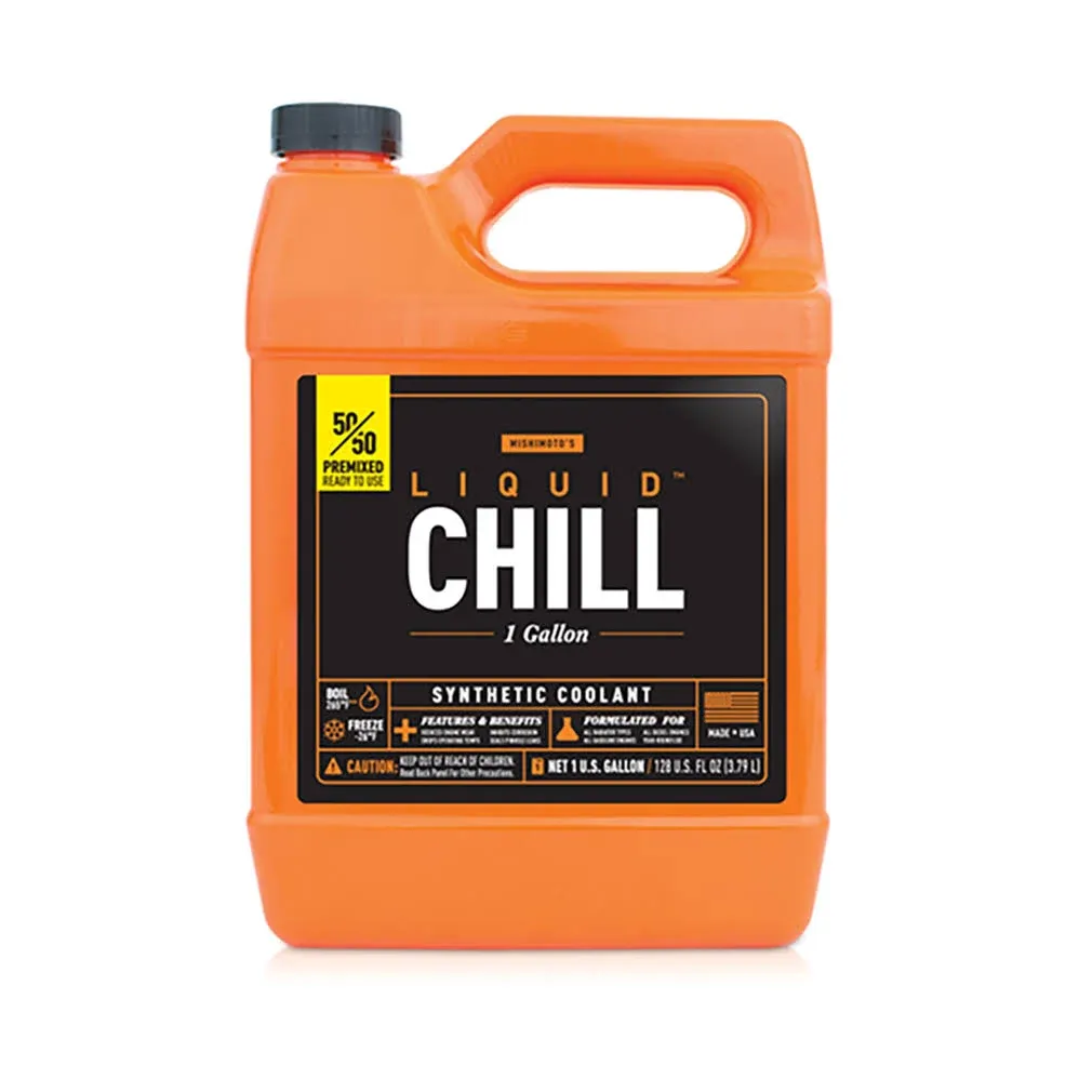 Mishimoto - MMRA-LC-5050F Liquid Chill Synthetic Engine Coolant, Premixed,Orange