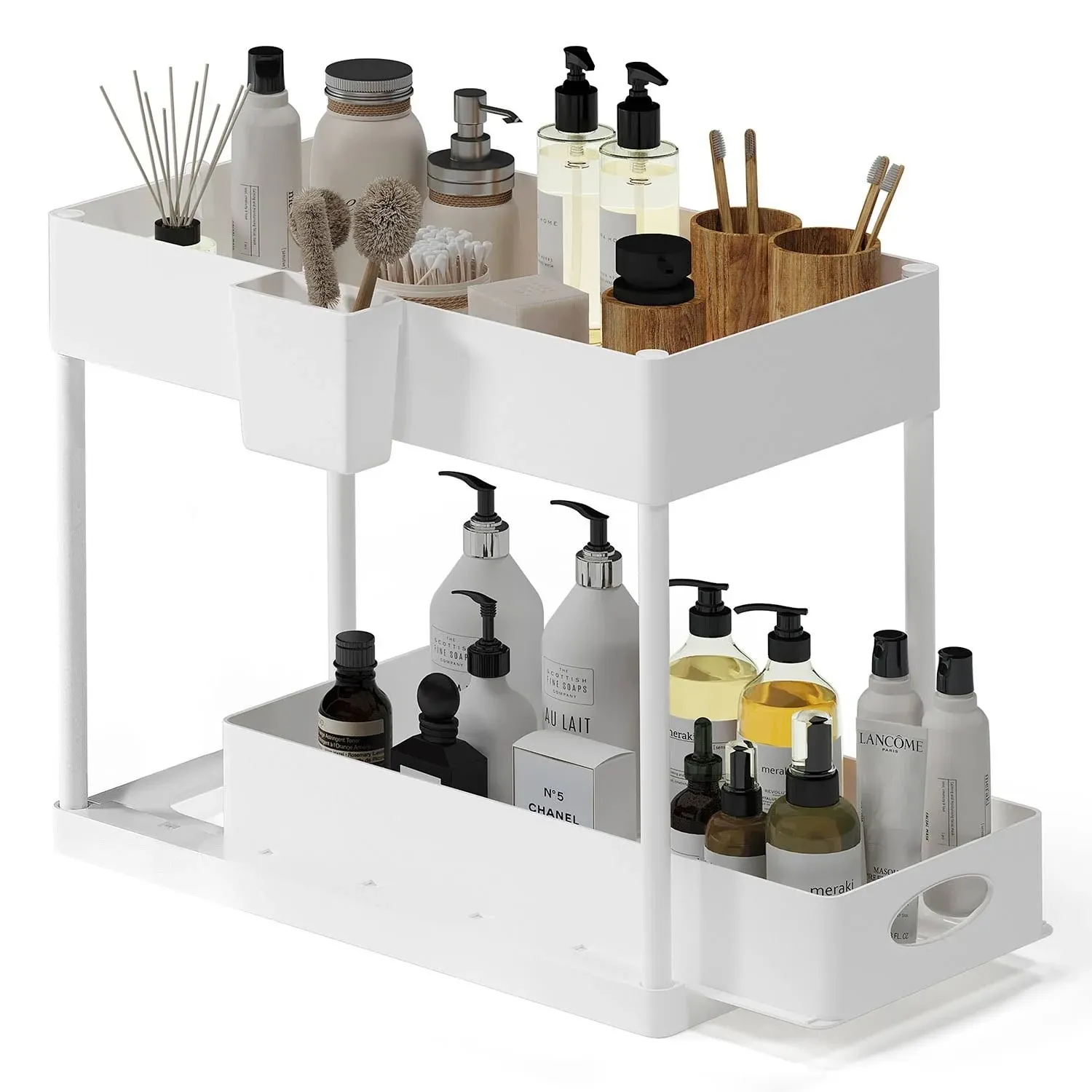 StorageBud 2-Tier Sliding Under Sink Organizer