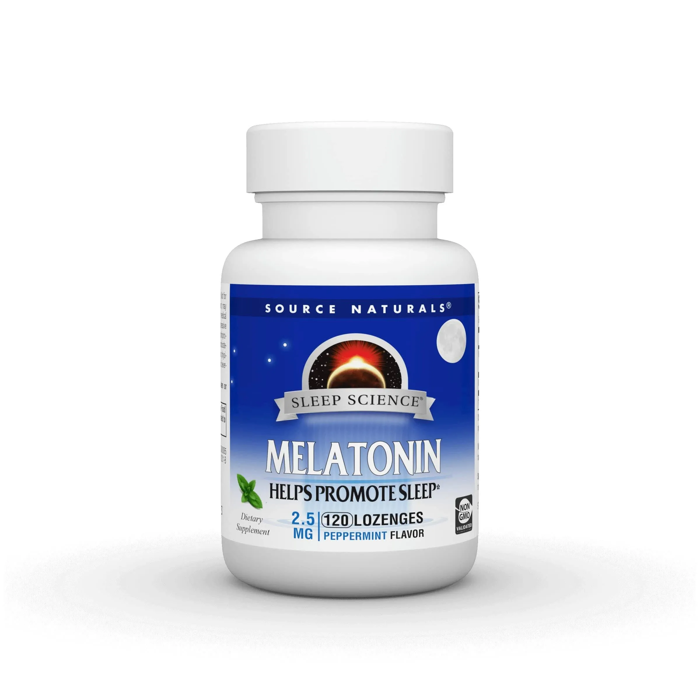 Source Naturals Melatonin, Peppermint, 2.5 mg, Tablets