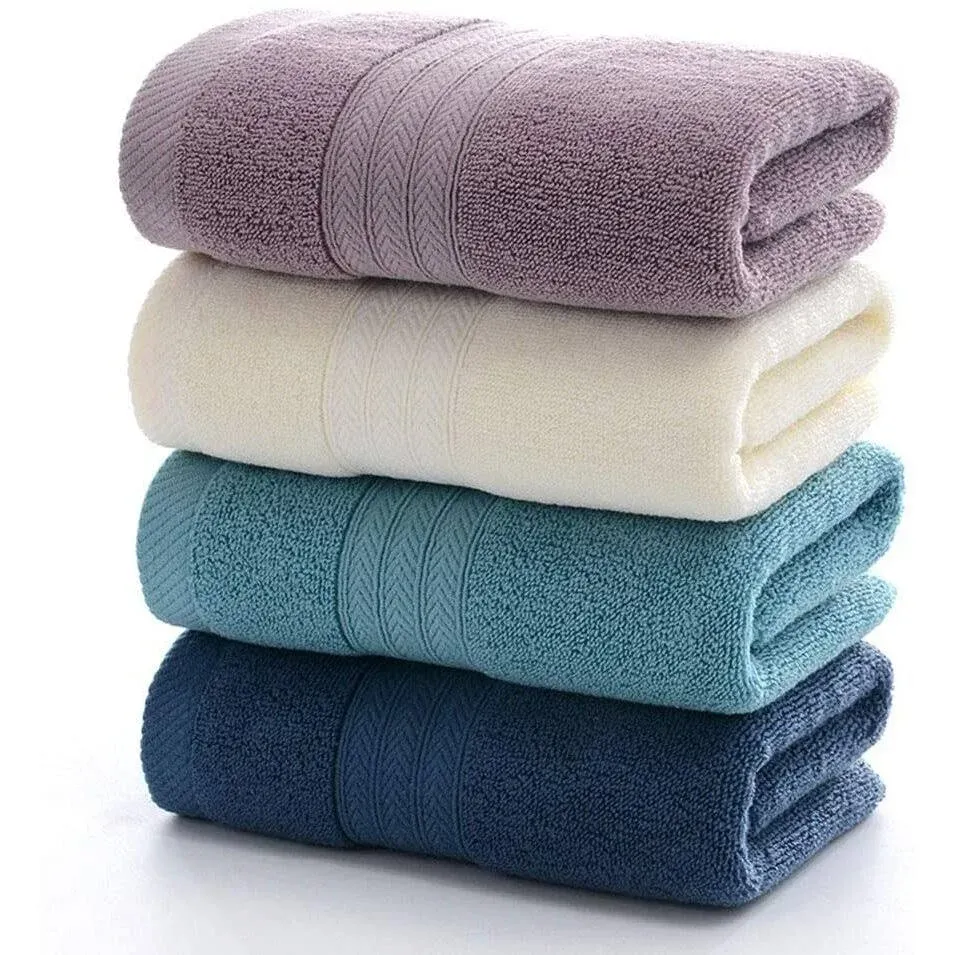 1/4pcs Ultra Absorbent &amp; Soft Hand Towels (14*29inch) For Bath, Hand, Face, Gym And Spa, Bathroom Accessories