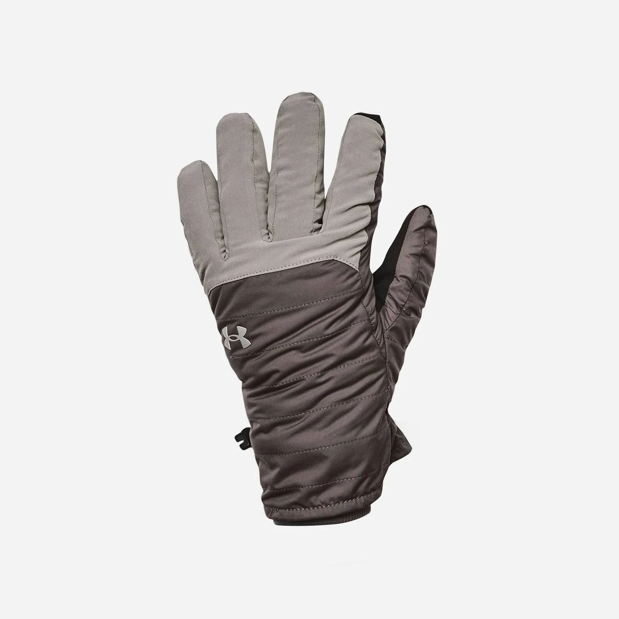 Under Armour UA STORM Men&#039;s Small Gray Insulated Windproof Gloves Sherpa Lining