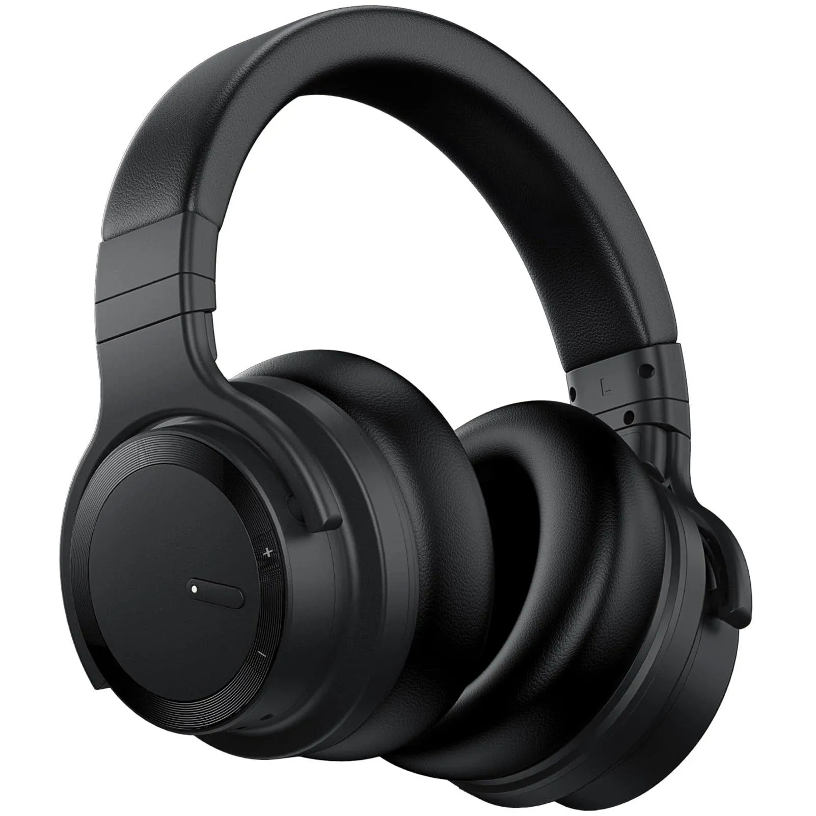 E7 Active Noise Cancelling Wireless Headphones with Microphone - Black