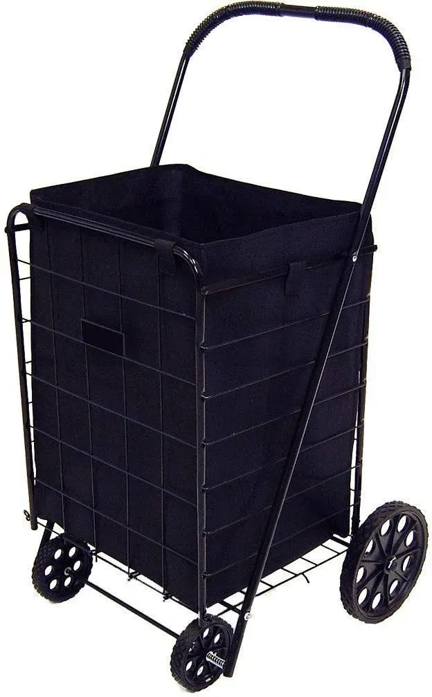 Jumbo Shopping Cart Liner Cover With Top Lid Cover (Shopping Cart Not Included)