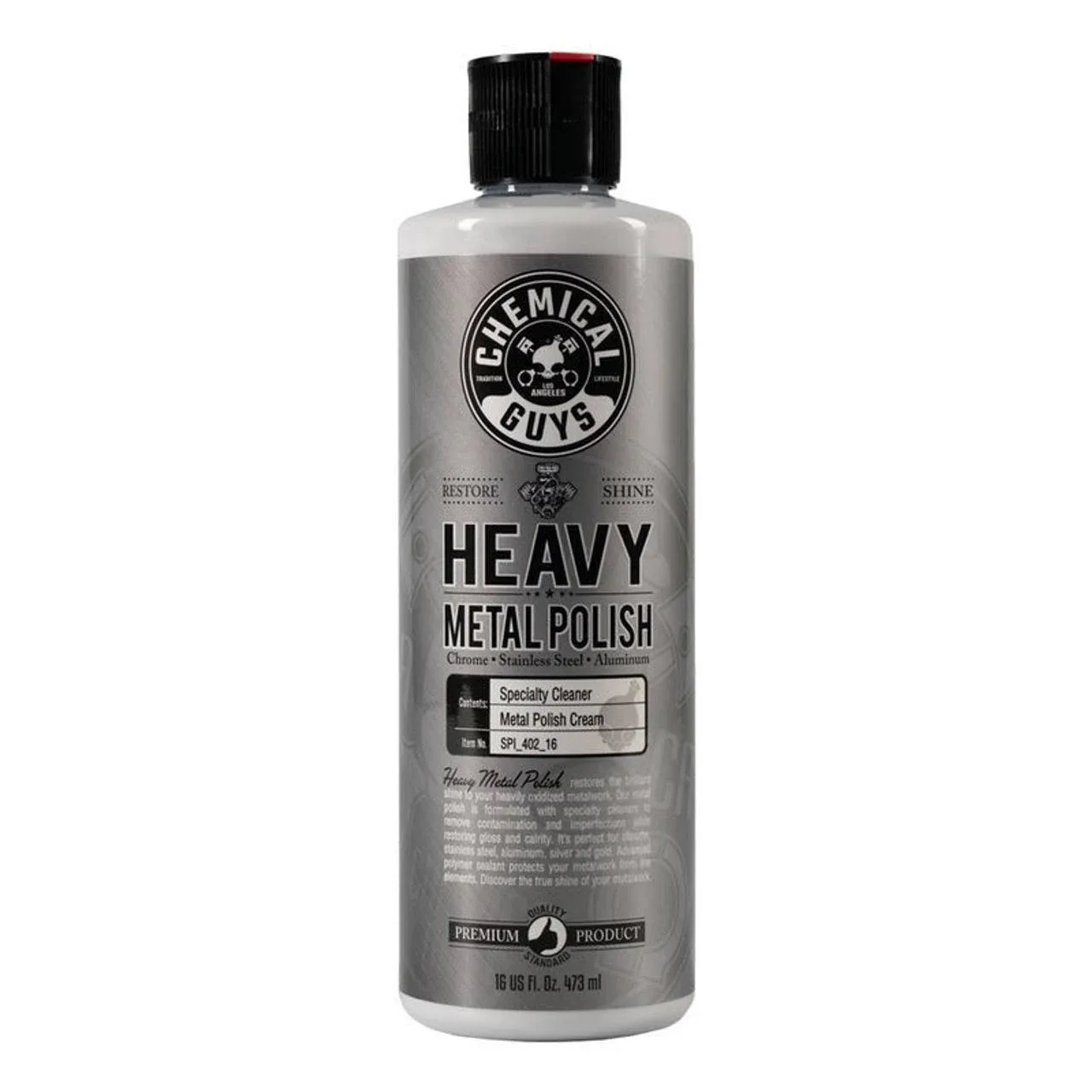 Chemical Guys SPI_402_16 - Heavy Metal Polish - 16oz