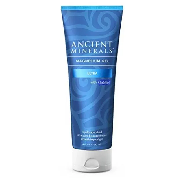 Ancient Minerals Magnesium Gel Ultra Plus with OptiMSM 237ml