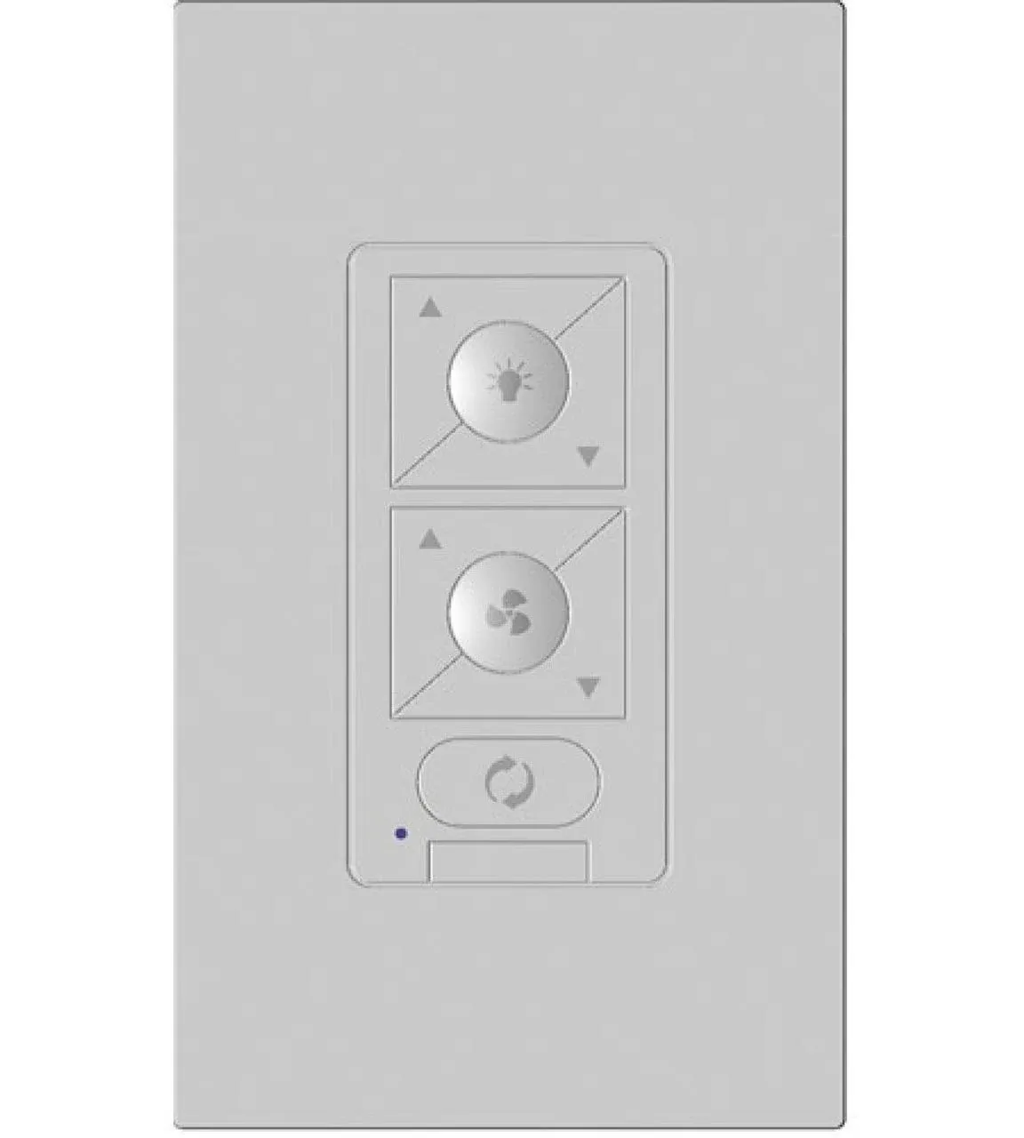 WAC Lighting Bluetooth Ceiling Fan Wall Control in White WC20-WT