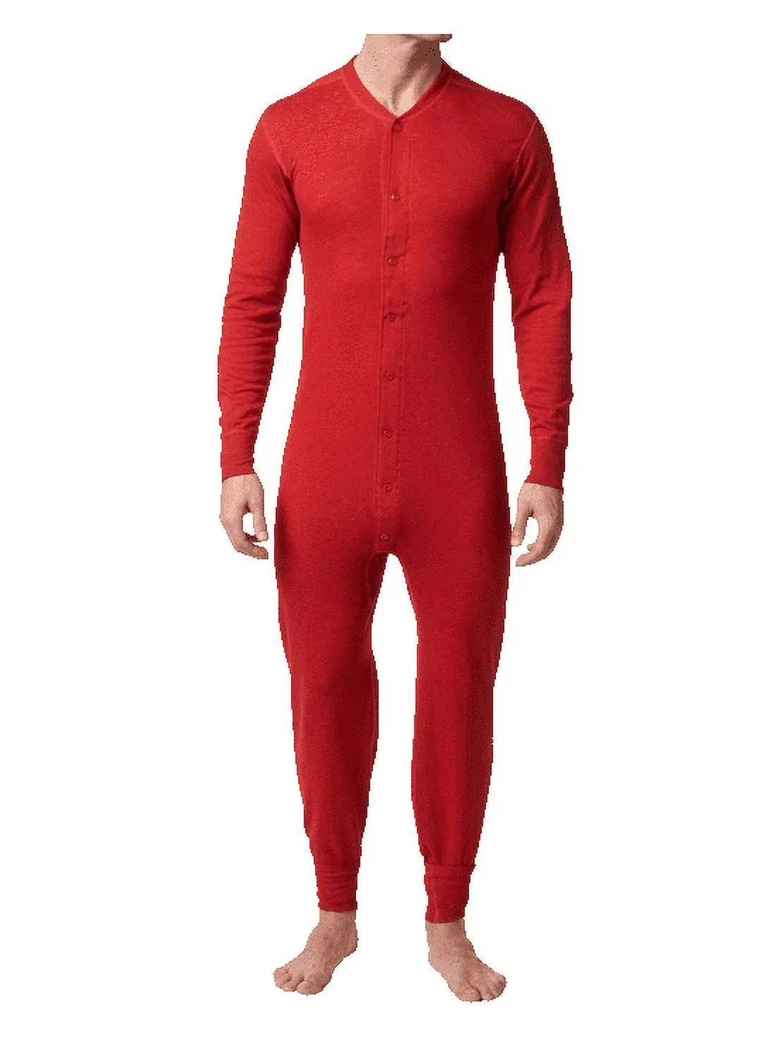 Stanfield's Men's Premium Cotton Rib-Knit Long-Sleeve Combination Onesie