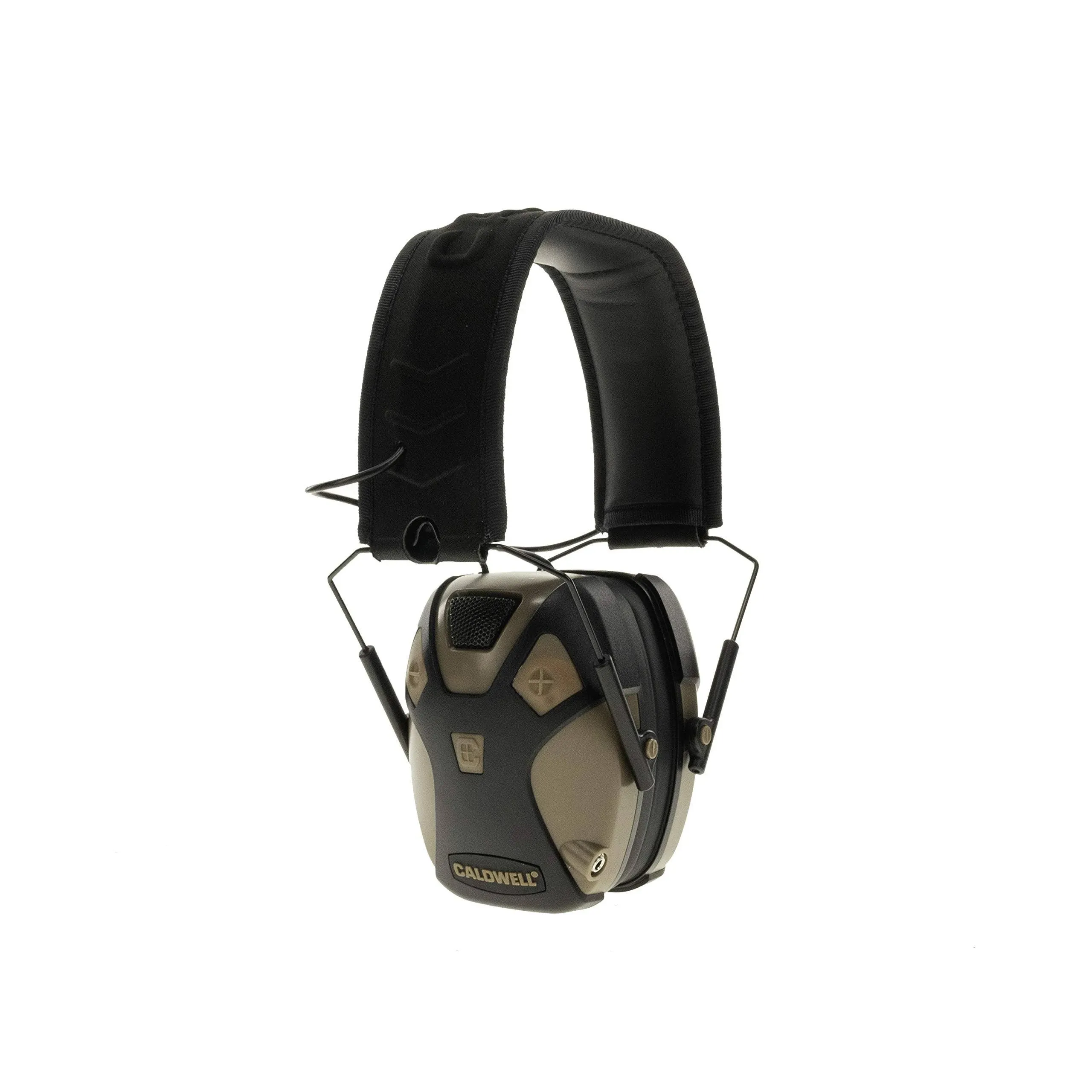 Caldwell E-MAX Pro Electronic Hearing Protection 23-24 NRR - Adjustable Lo Pro Earmuffs for Shooting, Hunting and Range