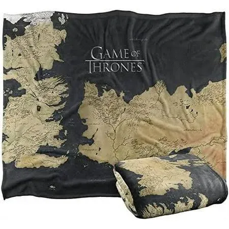 Game of Thrones Blanket, 50 inch x 60 inch, Westeros Map, Silky Touch Super Soft ...