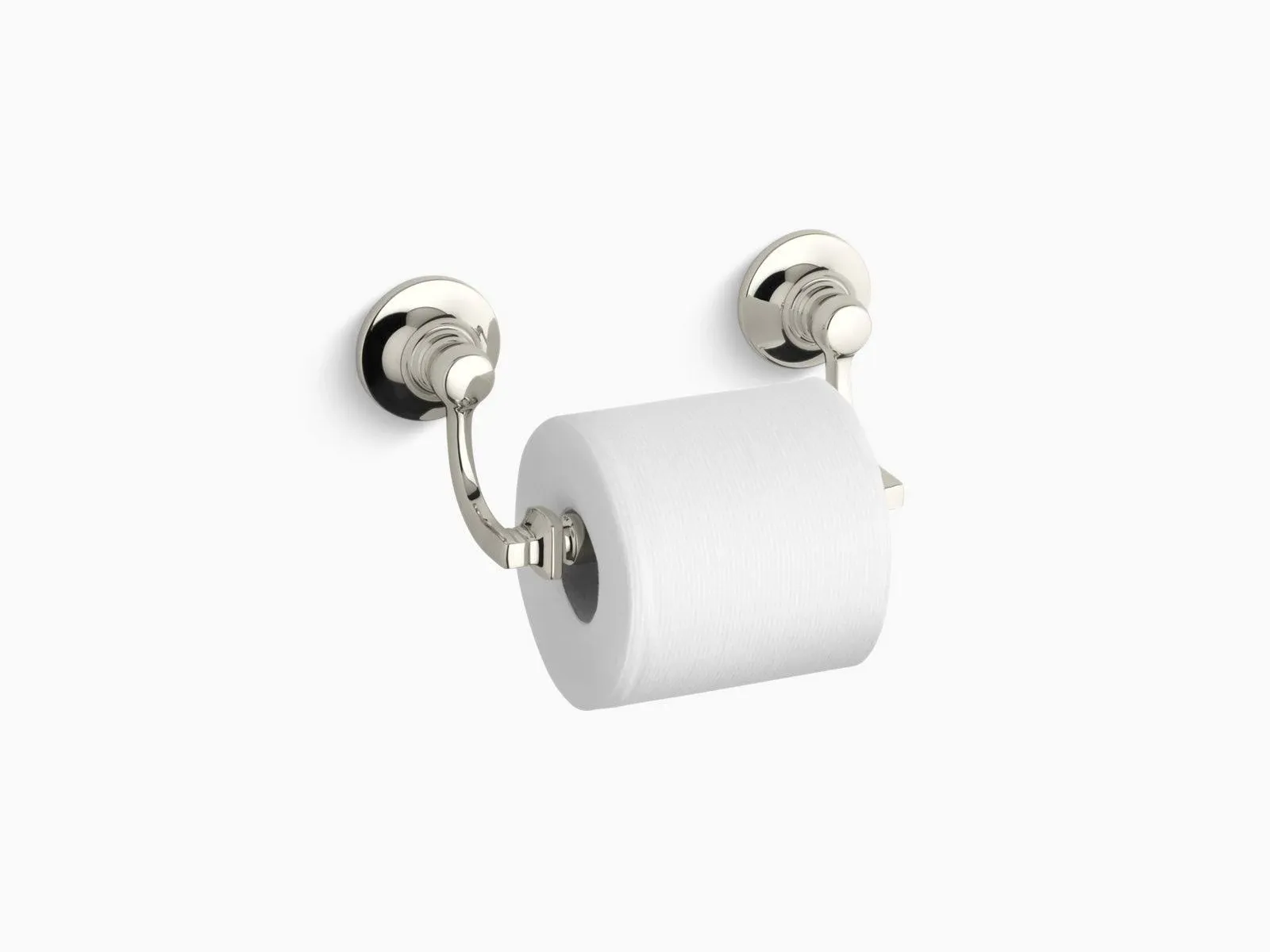 k-11415-SN Kohler Toilet Paper Holder, Vibrant Polished Nickel 11415-SN