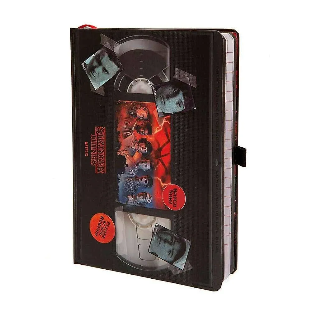 Pyramid International Stranger Things A5 Premium Notebook VHS-Style Season 1 - Official Merchandise