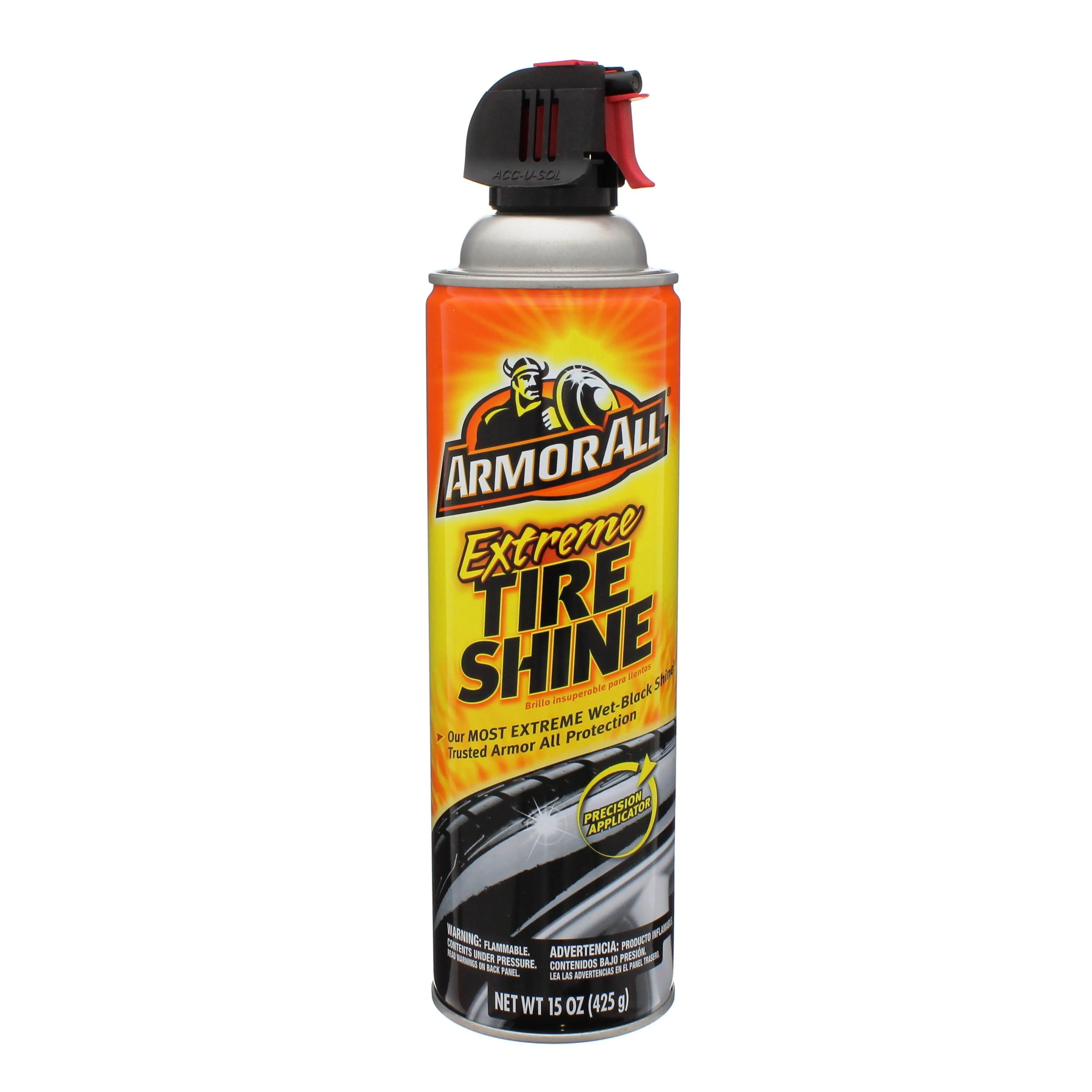 Armor All EXTREME TIRE SHINE AEROSOL 2 Pack Car Detailing. Tires Like New 