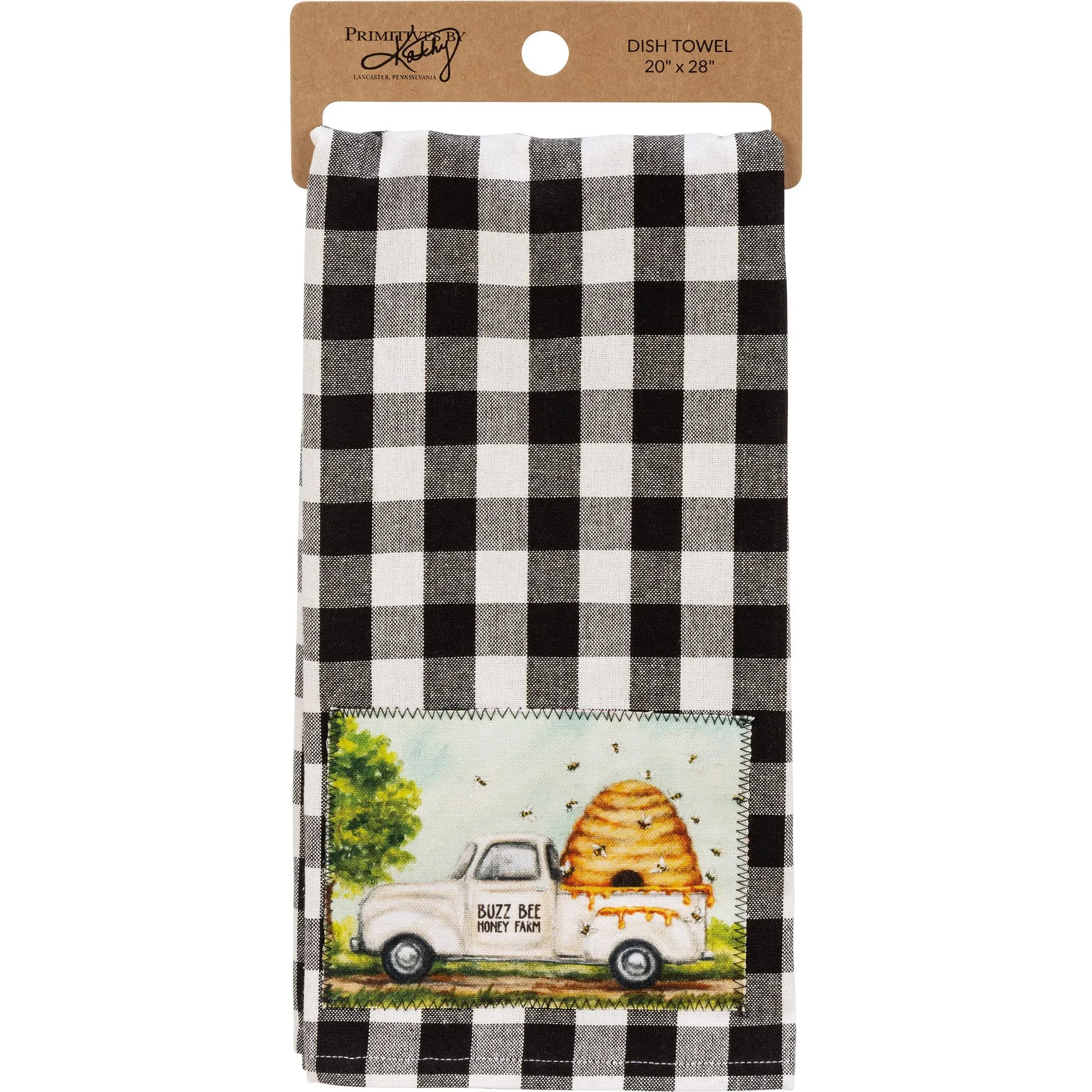 Kitchen Towel - Bees Buzz Bee Honey Farm