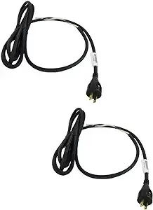 DeWalt DW359 Saw (2 Pack) Replacement 14 guage, 10 foot 2 Prong Power Cord 