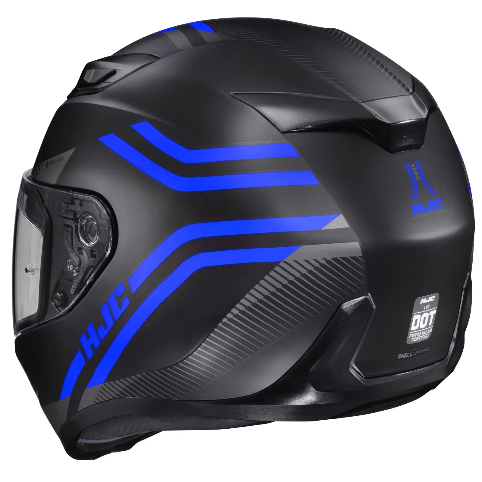 HJC Helmet i10 Strix MC5SF Black L