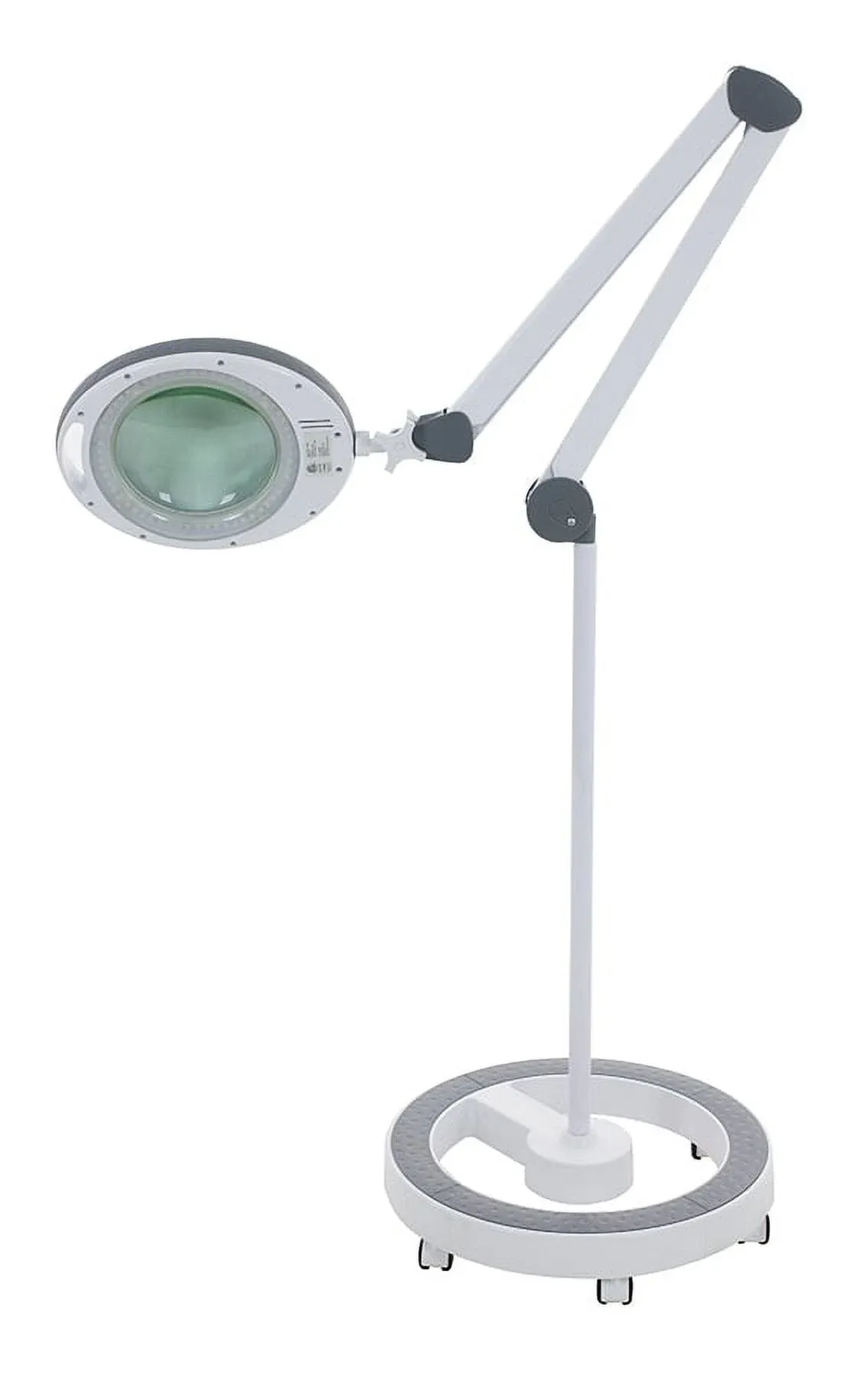 Pro Series Moda LED (5X Diopter) Magnifying Lamp with Large Glass 5.5" Width and Touch Control Brightening Adjustment System