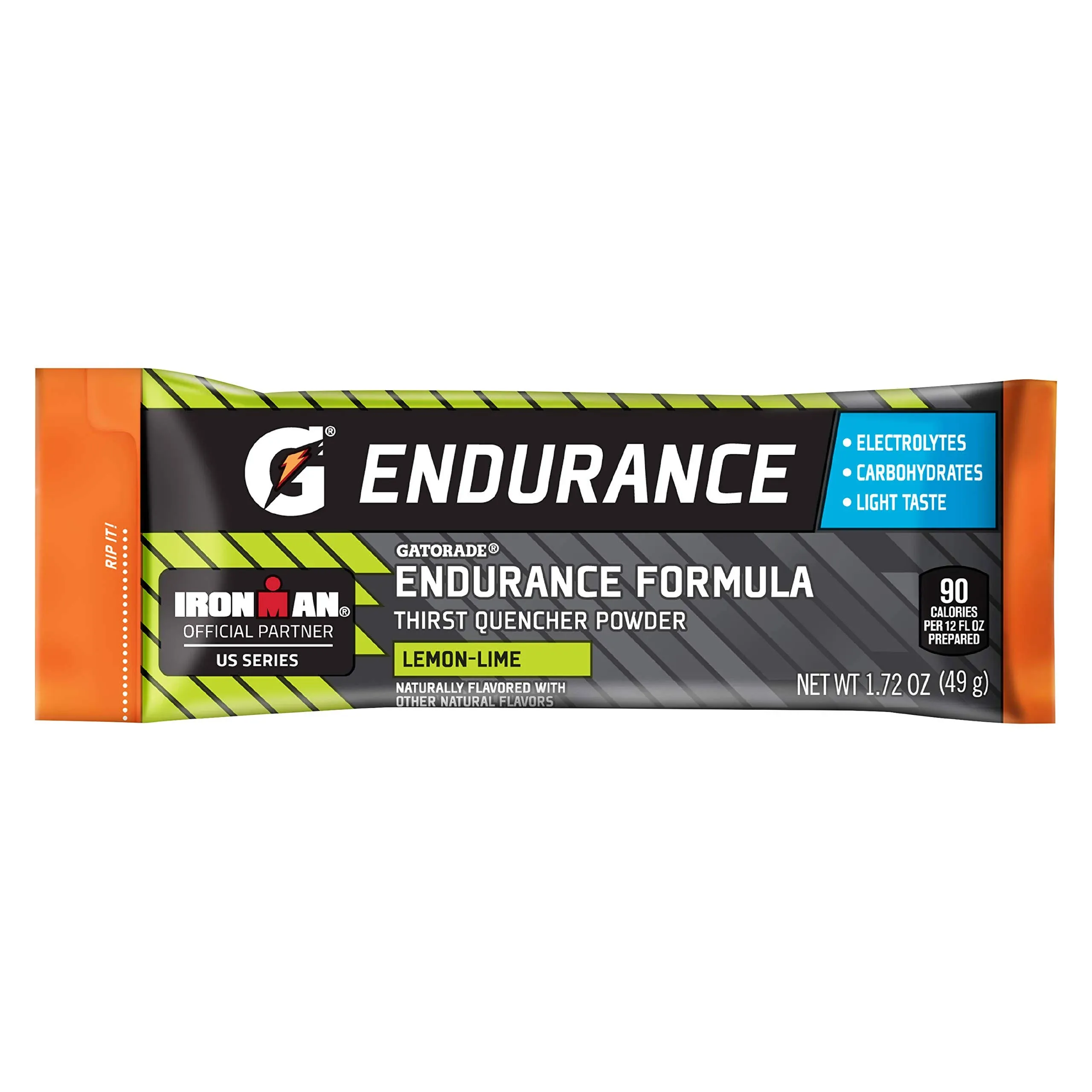 Gatorade Endurance Formula Powder Sticks - Lemon Lime - Pack of 12