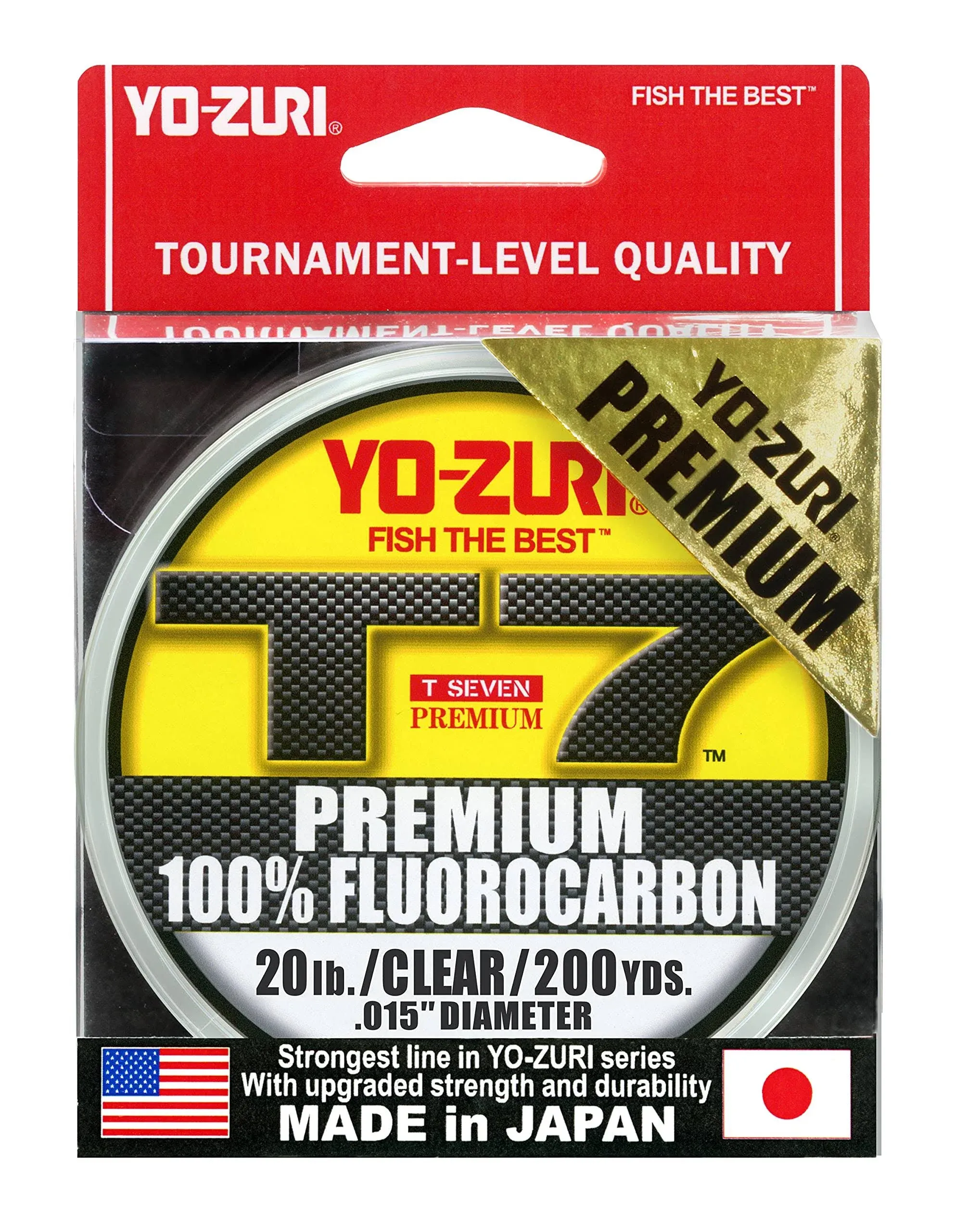 Yo-Zuri T-7 Premium Fluorocarbon 200 Yards 20lb