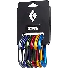 Black Diamond Litewire Carabiner Rackpack, 6 PackBlack Diamond Litewire Carabiner Rackpack, 6 Pack