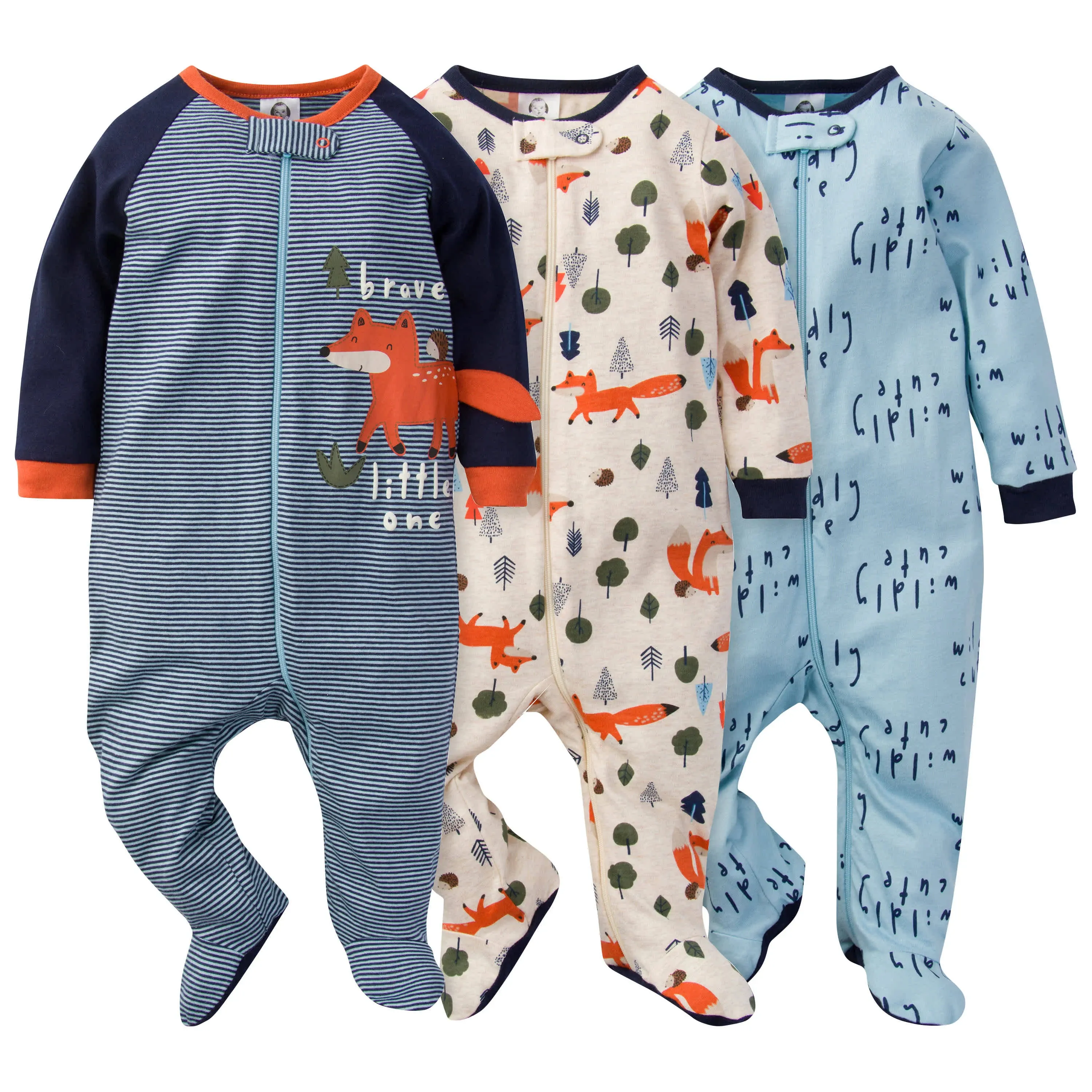 Gerber Baby Boys 3-Pack Sleep 'N Play