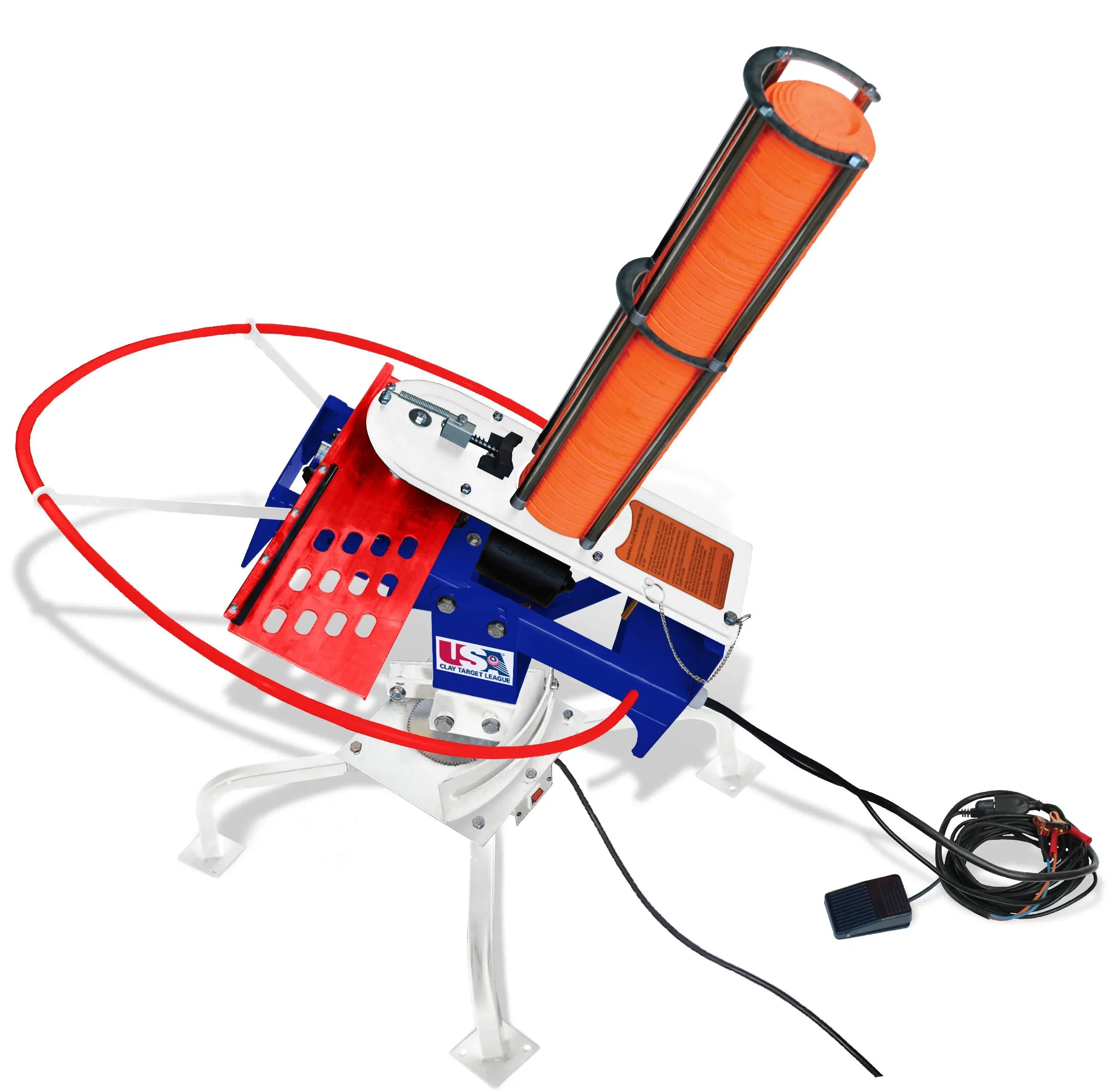 Do-All USA Trap Electric Clay Thrower with Wireless Remote and Wobbler Kit