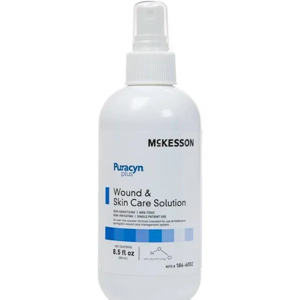 McKesson Puracyn Plus Wound Irrigation Solution, 8½ oz. Pump Bottle