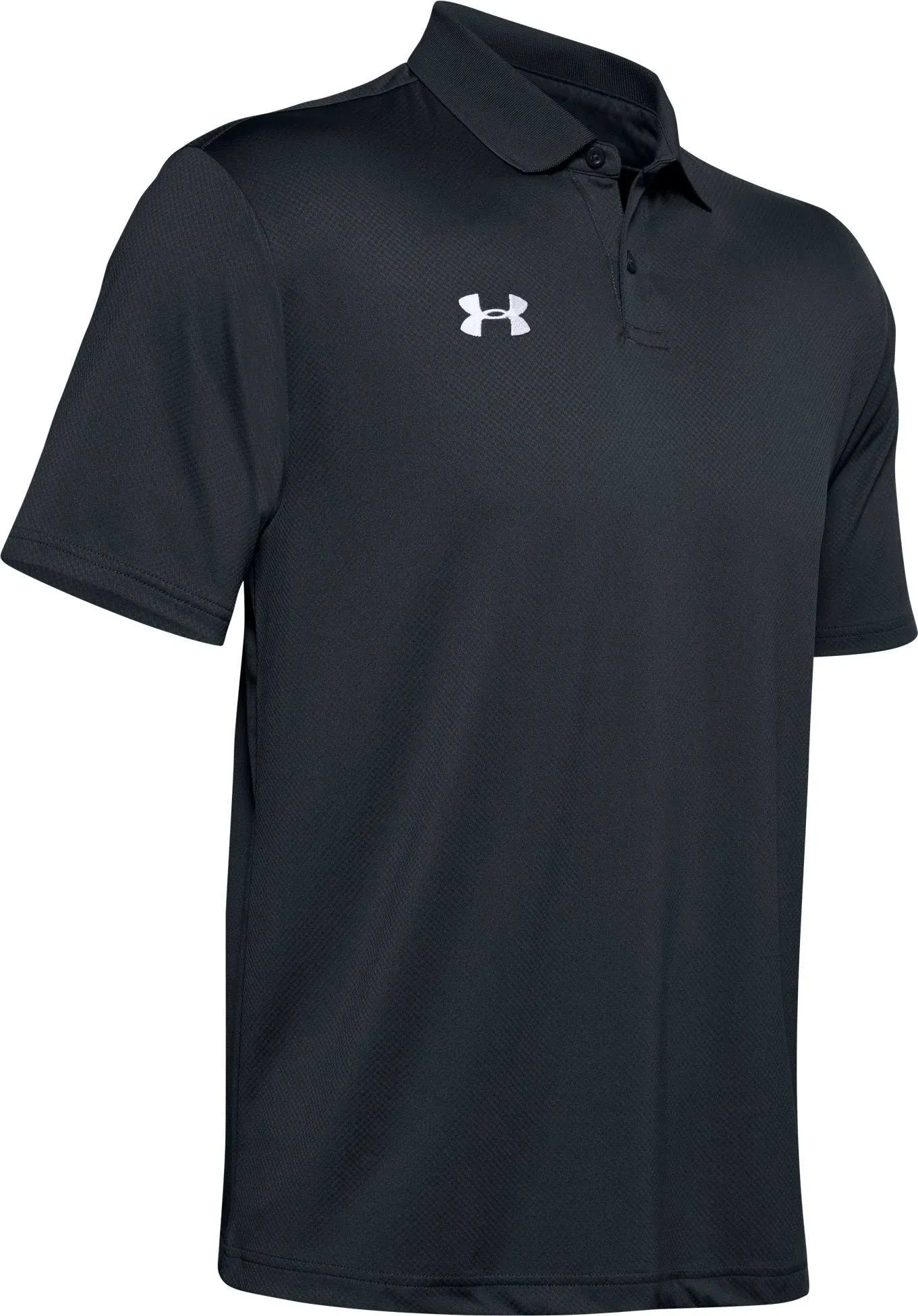 Under Armour Men's Stealth Gray Team Performance Polo