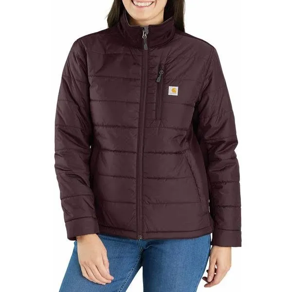 Carhartt Women's Rain Defender Relaxed Fit Lightweight Insulated Jacket - Black