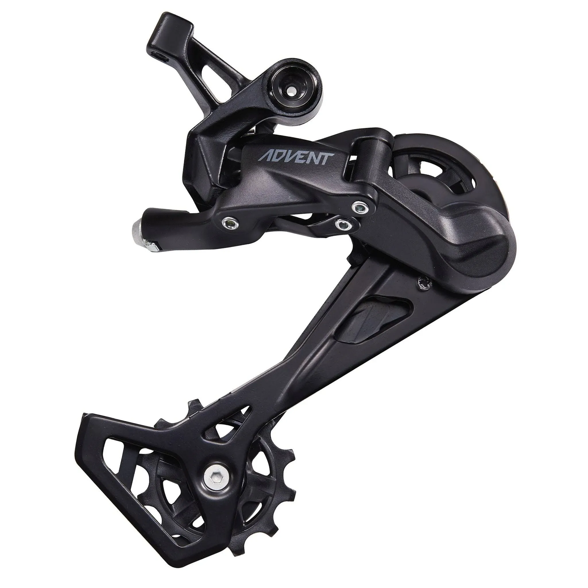 microSHIFT Advent Rear Derailleur - 9 Speed, Medium Cage, Black