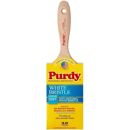 Purdy White Bristle Sprig 3 in. Soft Flat Trim Paint Brush