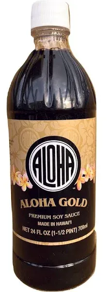 Aloha Gold Premium Soy Sauce 24 Oz.