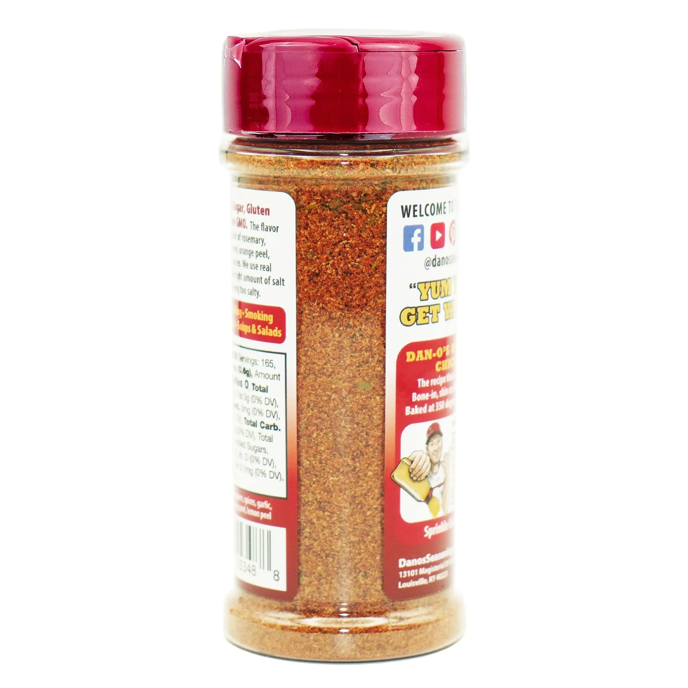 Dan-O's Chipotle Seasoning - All-Purpose Seasoning - Great for grilling & smoking anything - Small bottle (3.5 oz)