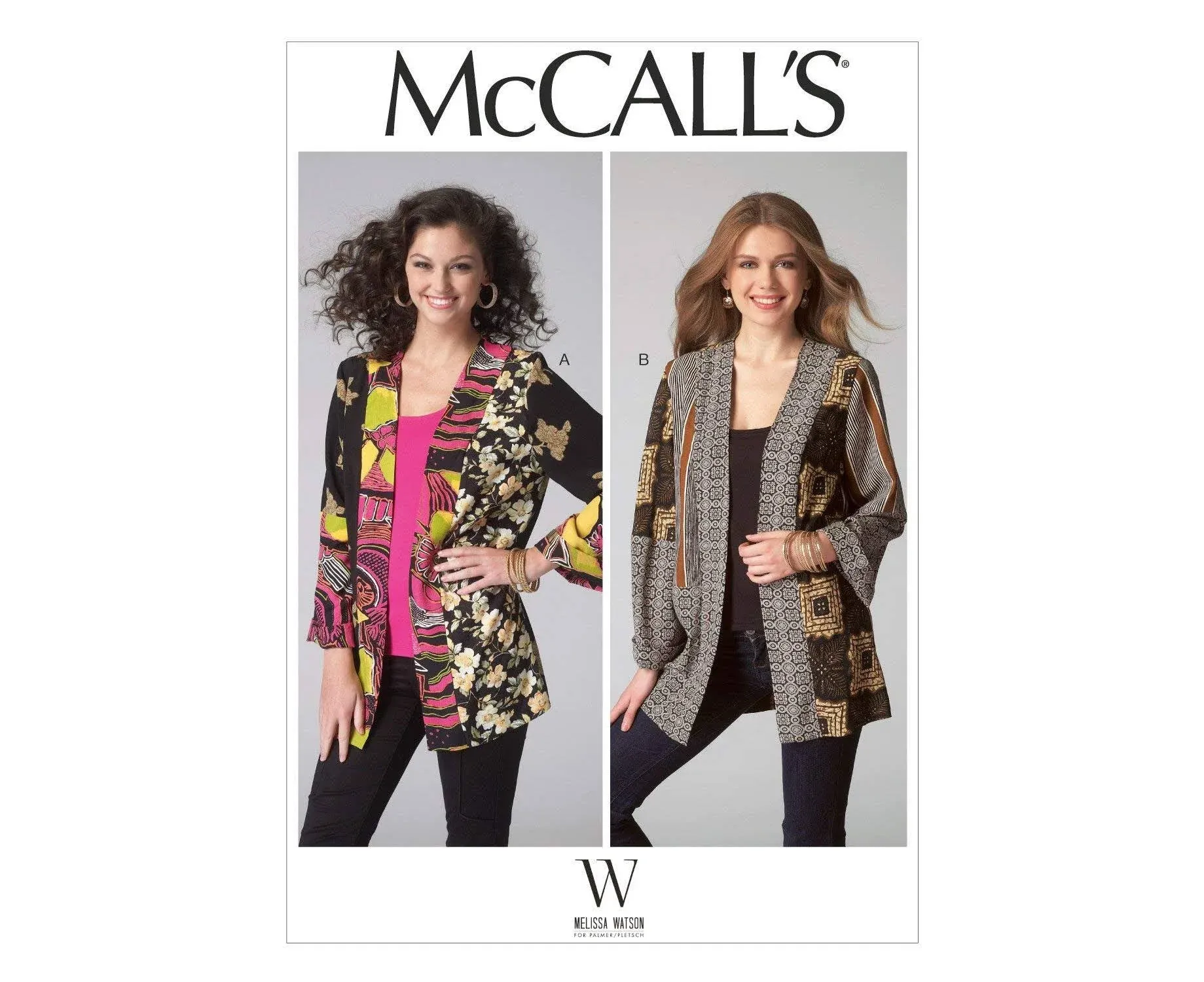 McCall's Patterns M7132 Misses' Jackets, Size ZZ (LRG-XLG-XXL)