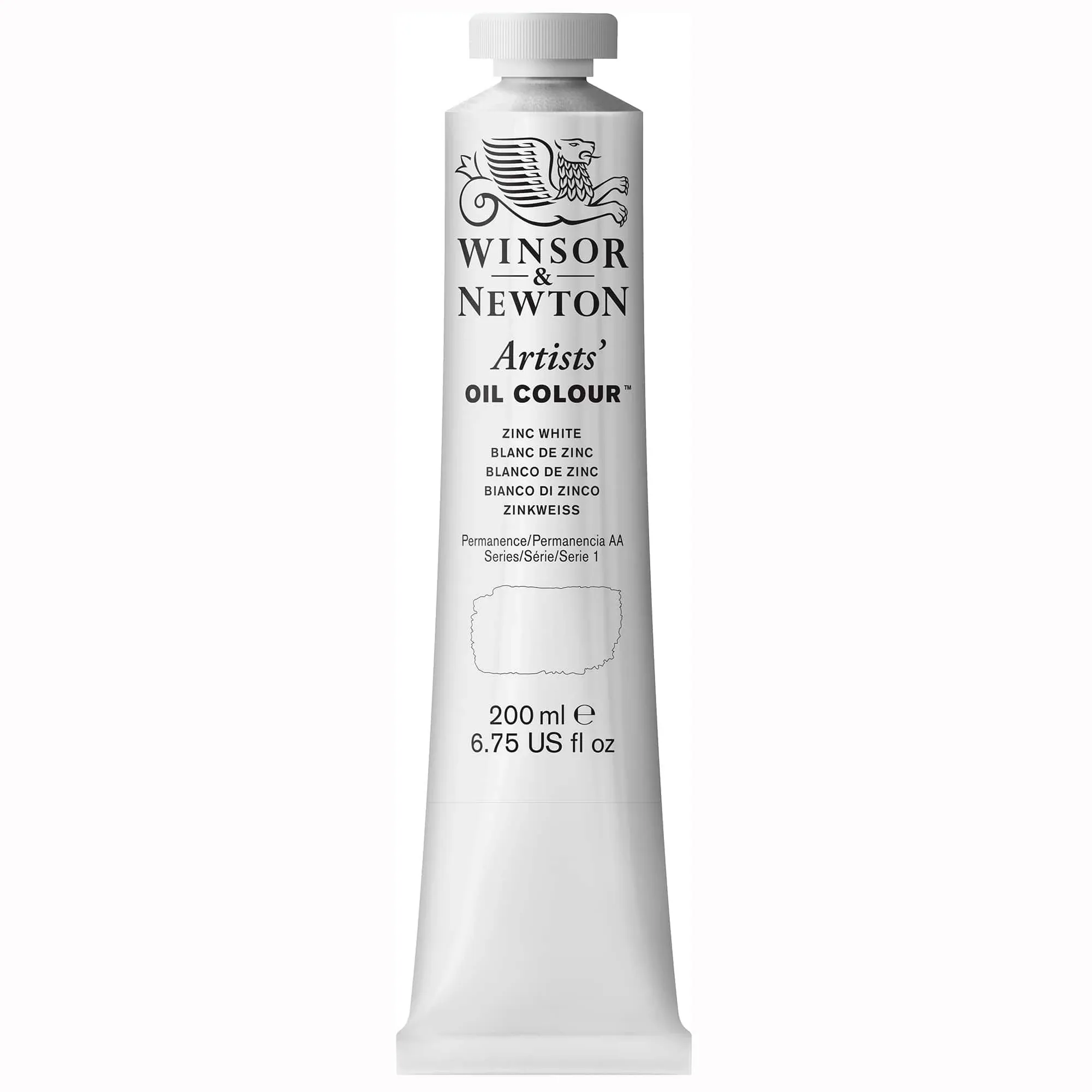 Winsor & Newton Artists' Oil 200ml Zinc White