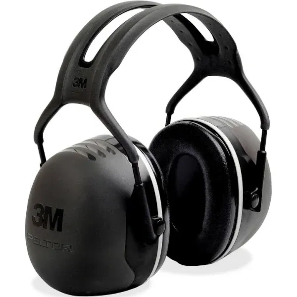 3M X5A Peltor X5 Black Over-the-head Earmuffs