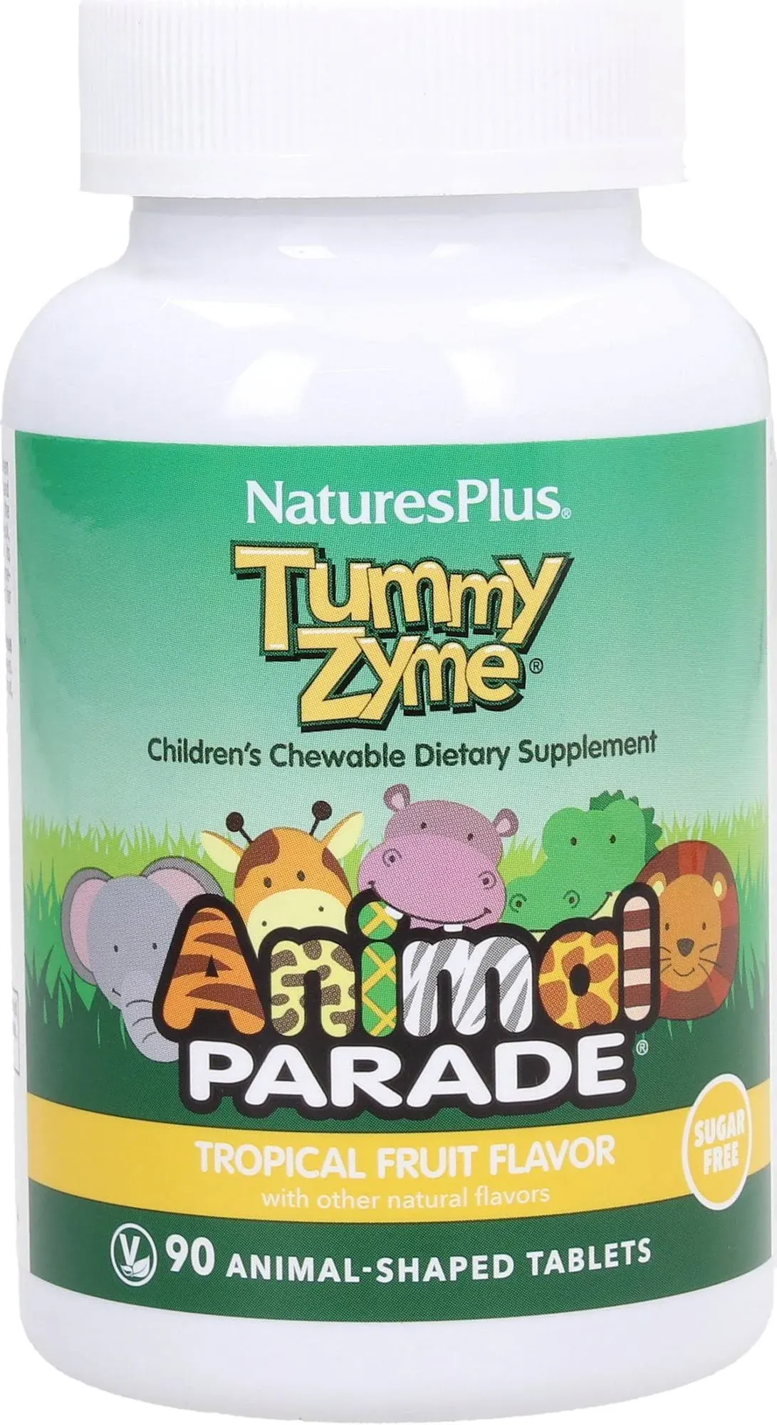 Animal Parade Tummy Zyme Nature's Plus 90 Chewable