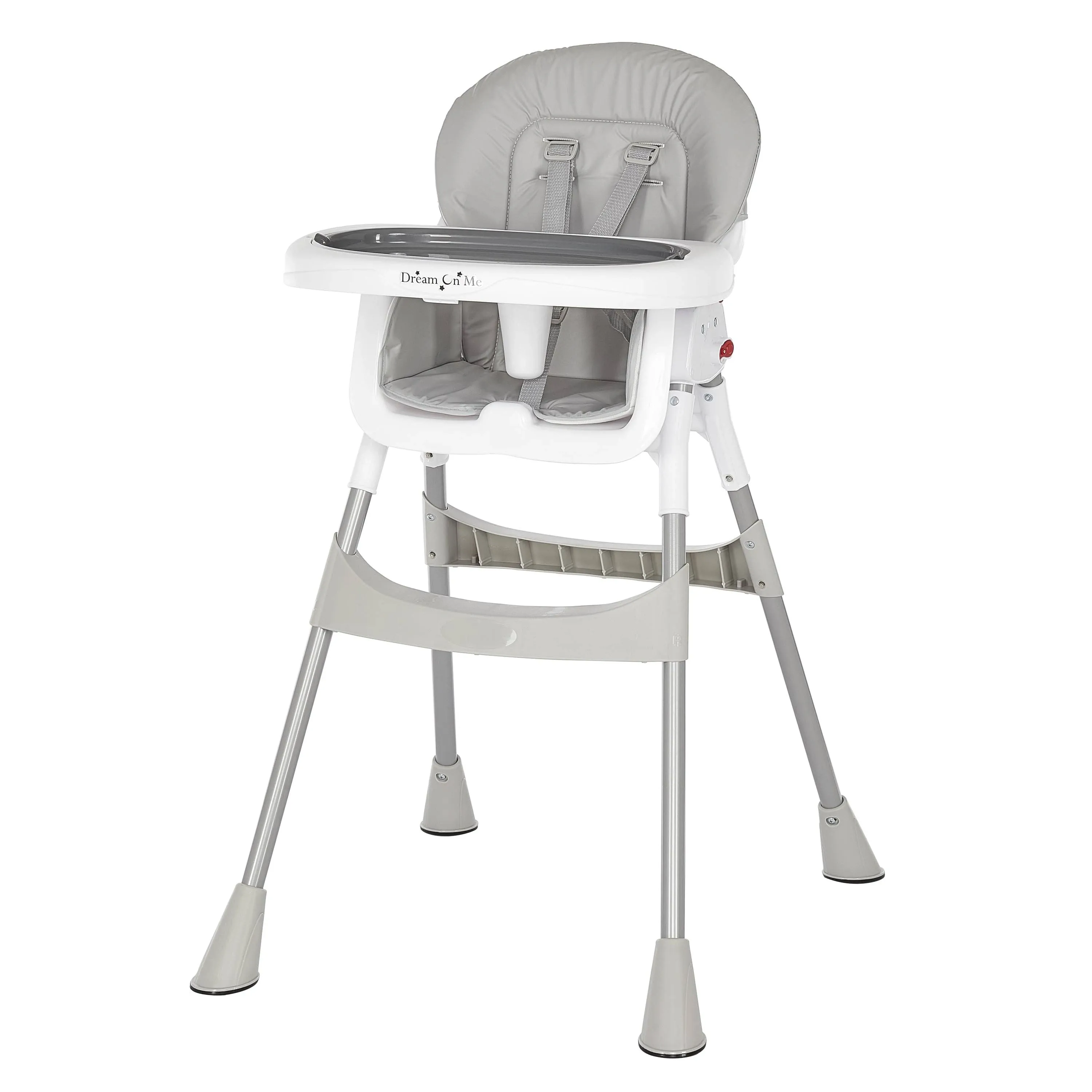 Dream on Me Portable 2-in-1 Table Talk High Chair, Pink