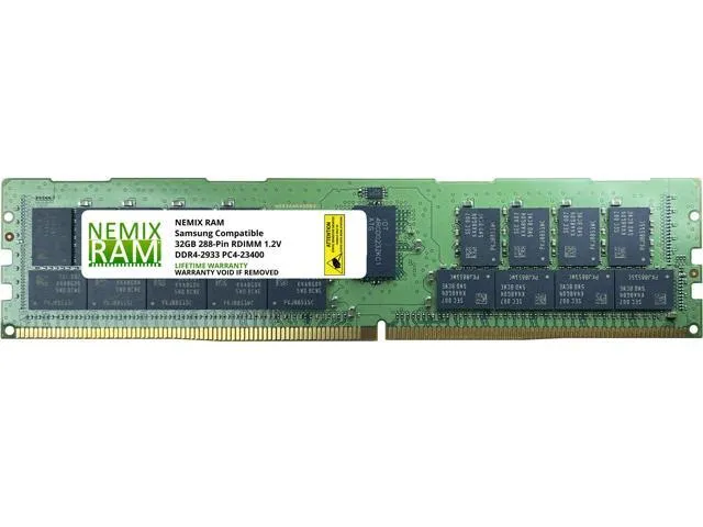 Samsung 32GB DDR4 2933MHz Registered ECC PC4-23466 M393A4K40CB2-C<wbr/>VF Memory LOT